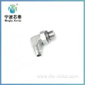 1jh9 Jic Metric Straight SAE Fitting 90° Adapter